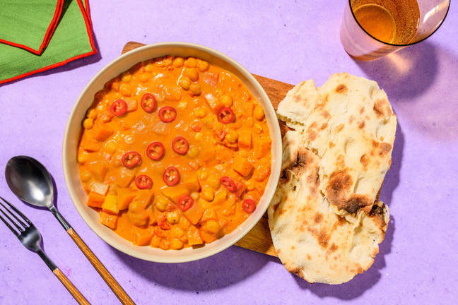 Butternut Squash Korma Curry