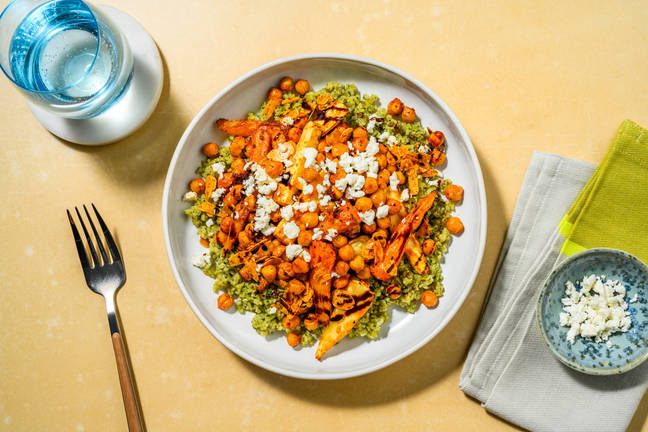 Warm Roast Veg Salad Bowl