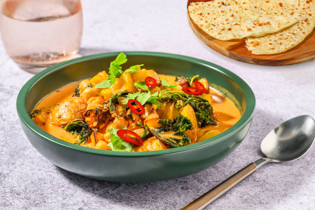 Chermoula Chickpea & Pumpkin Soup