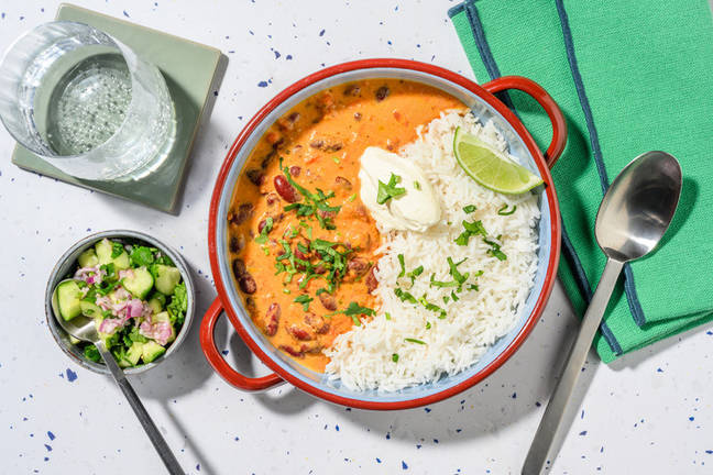 Spiced Kidney Bean Curry