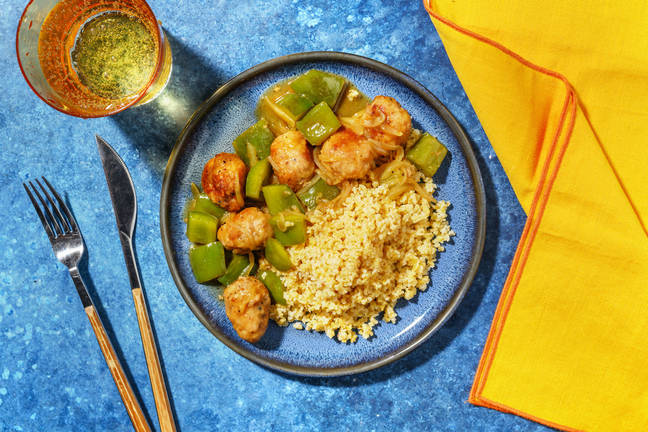 Bocados de butifarra con miel y mostaza