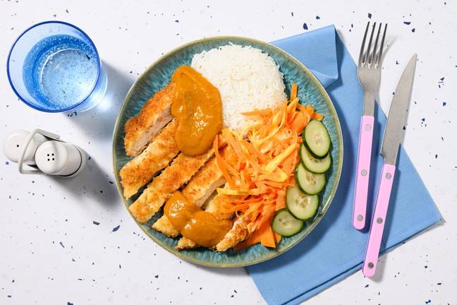 Krispig kycklingkatsu