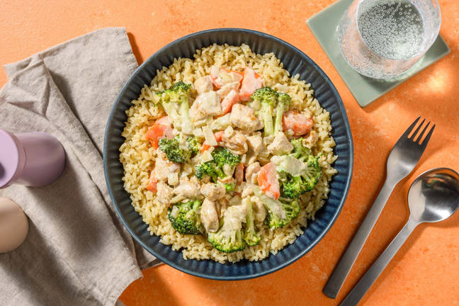 Curry vert au poulet