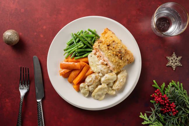 Baked Salmon with Hazelnut Crust