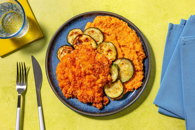 Cheddar-Crusted Chicken