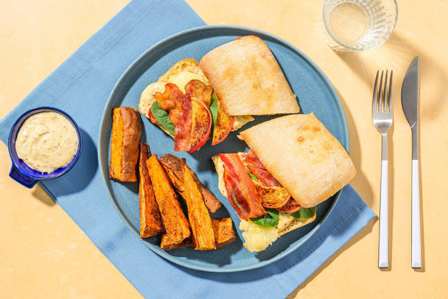 Bacon, Apple and Cheddar Melts