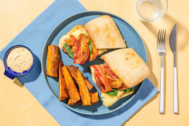 Bacon, Apple and Cheddar Melts