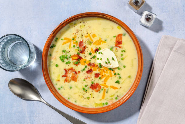 Loaded Potato-Bacon Chowder
