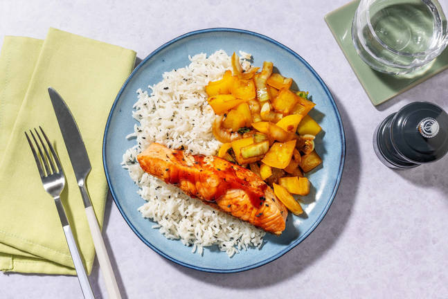 Honey-Garlic Salmon
