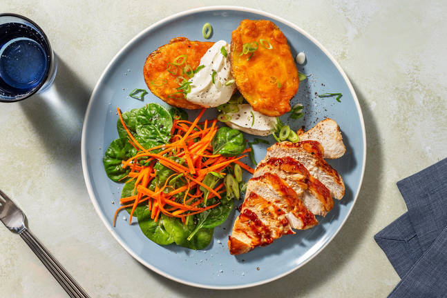 BBQ-Sauced Chicken