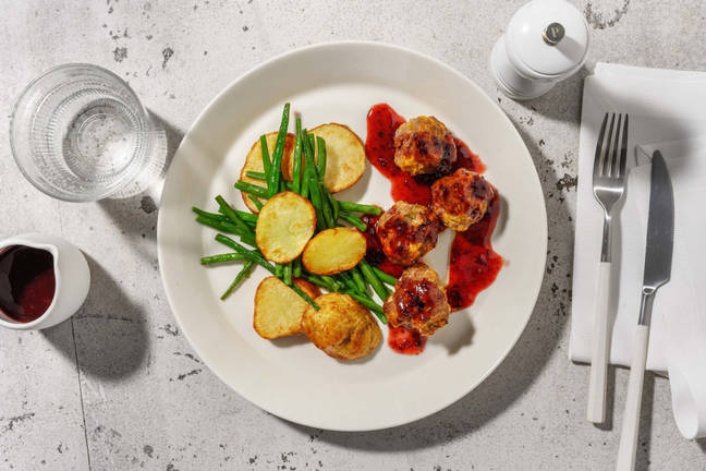 Repas futé : Boulettes de porc et de cheddar