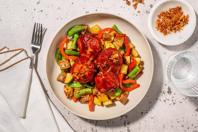 Smart Sweet and Spicy Pork Patties