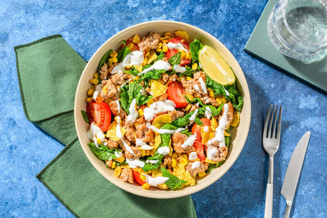 SuperQuick Southwest Turkey Salad