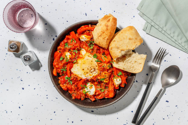Goat's Cheese Shakshouka