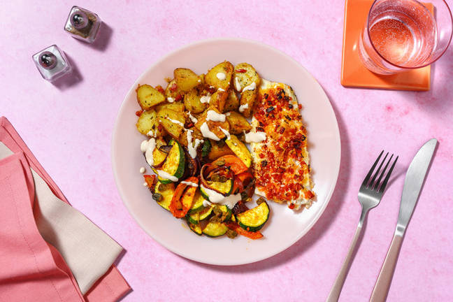 Chorizo-Crusted Basa