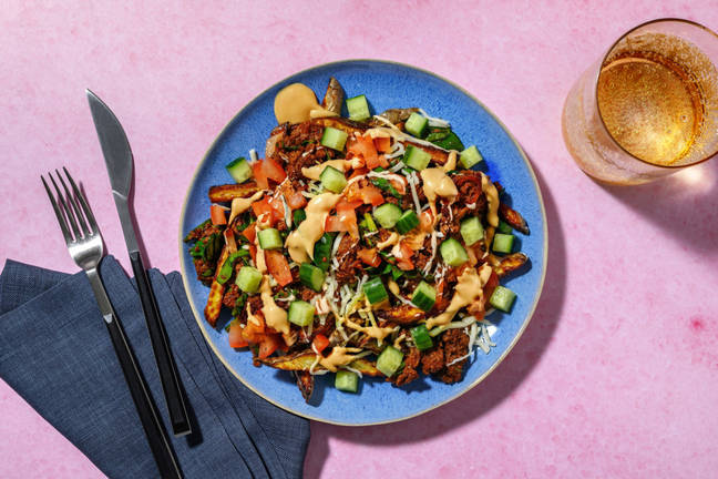 Southern Beef Brisket Loaded Fries