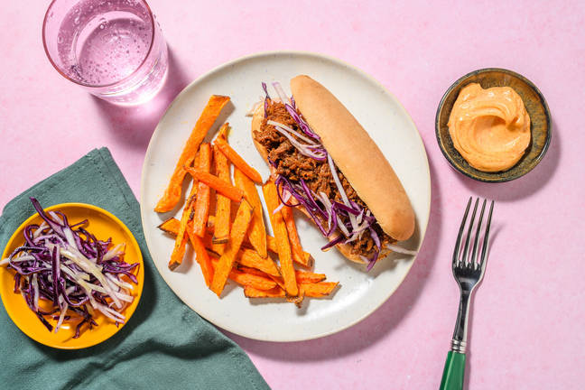 Tex-Mex Beef Brisket & Slaw Subs
