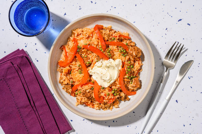 Midweek Mexican Style Beef Pilaf