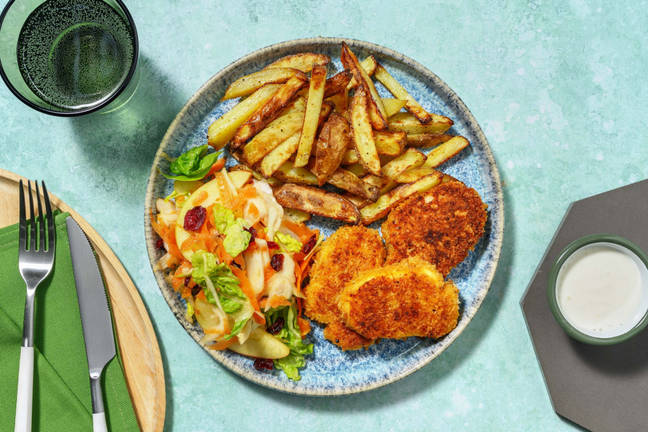 BBQ-paneret halloumi