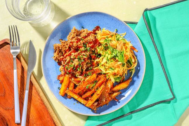 BBQ pulled pork-bowl