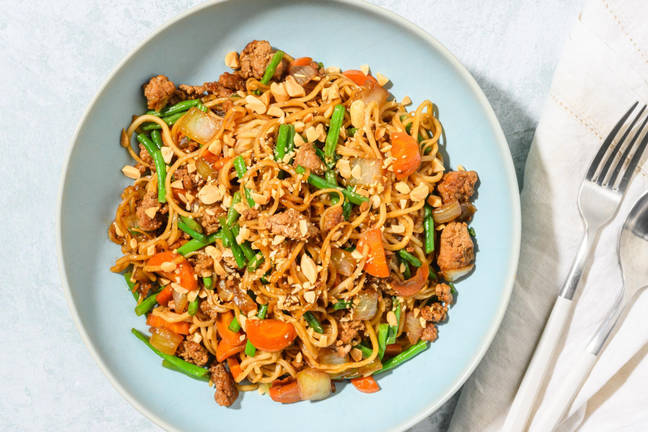 Weeknight Fragrant Hoisin Pork Noodles