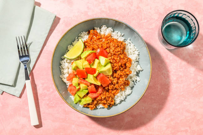 Smoky Mexican Style Pork Burrito Bowl