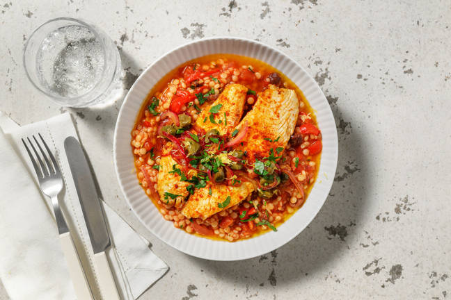 Filet de pangasius en sauce au beurre aux câpres