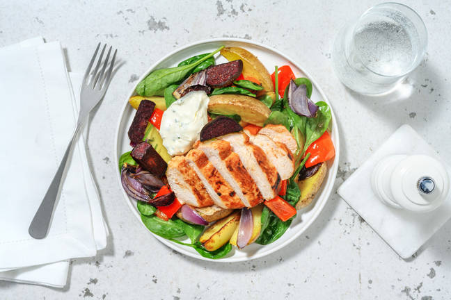 Ugnsbakad BBQ-kyckling