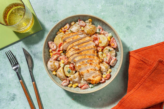 Kipfilet met krieltjessalade