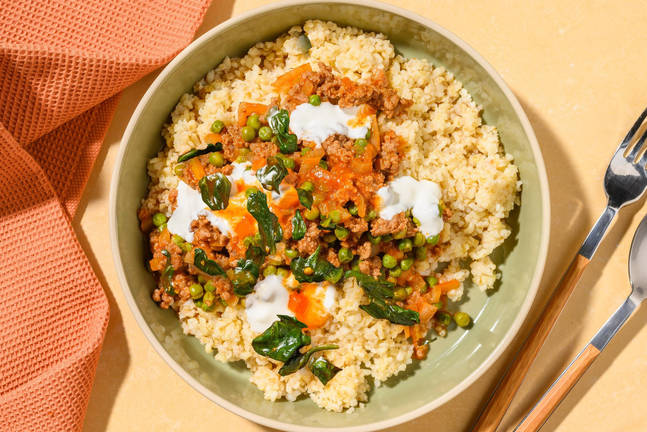 Easy Lamb and Pea Pasanda Style Curry