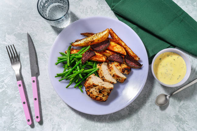 Hvidløgsmarineret kylling