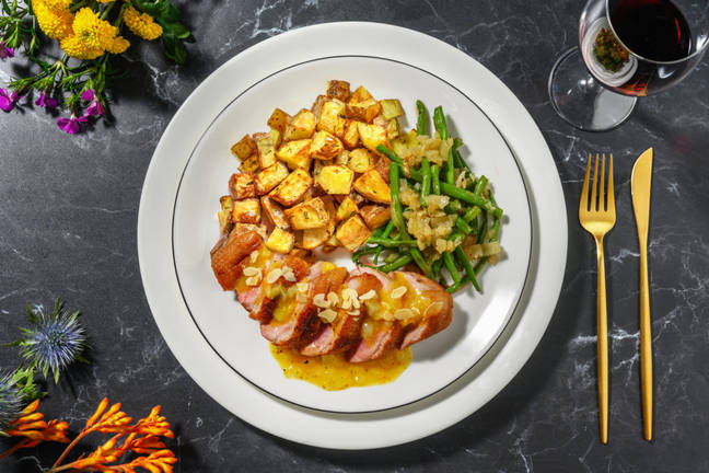 Canard à l'orange: nuestro pato a la naranja de Valencia