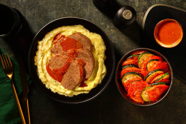 French Beef Brisket & Veggie Ratatouille