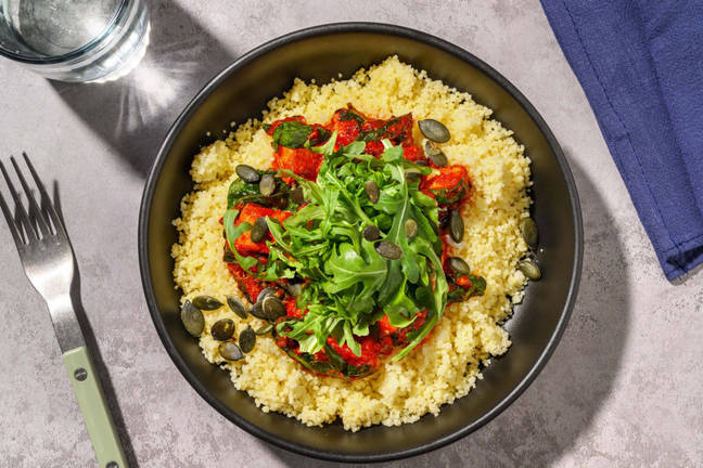 Super Quick Spicy Middle Eastern Style Chicken