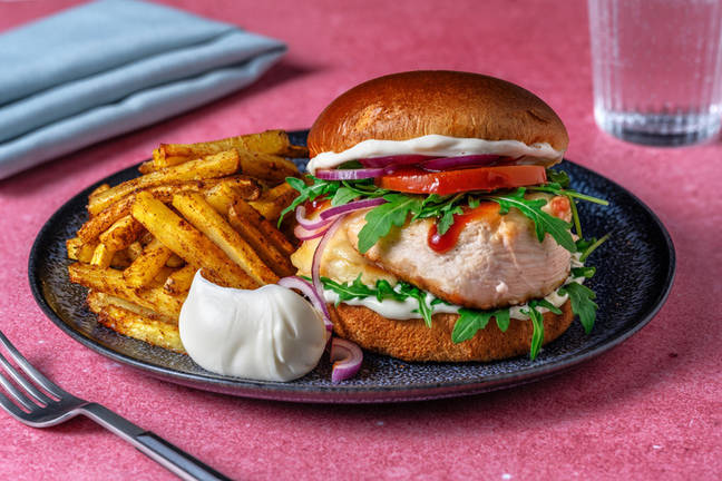 BBQ Chicken Burger