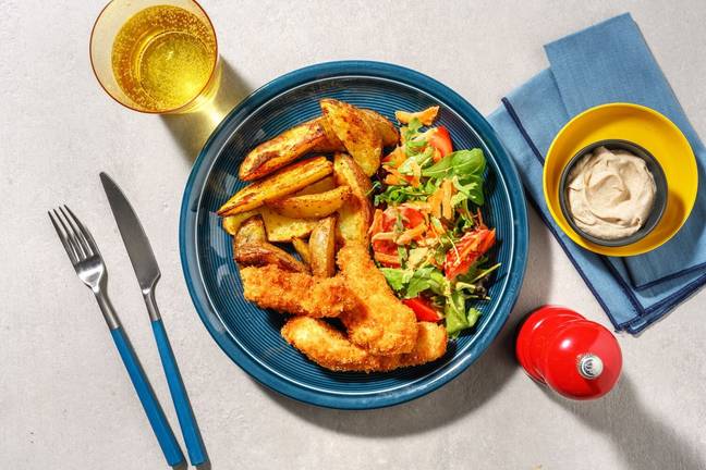 Tenders de dinde BBQ & potatoes