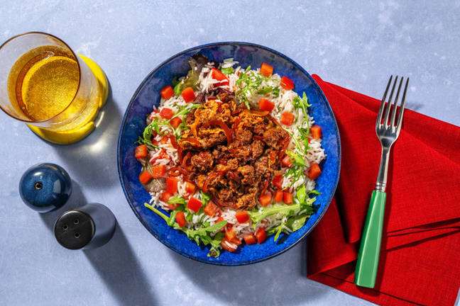 Okinawan Taco Mince Rice Salad