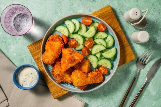 Crispy nuggets & sauce ranch maison