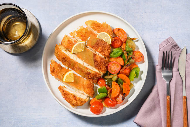 Nuestra versión del pollo crujiente al limón