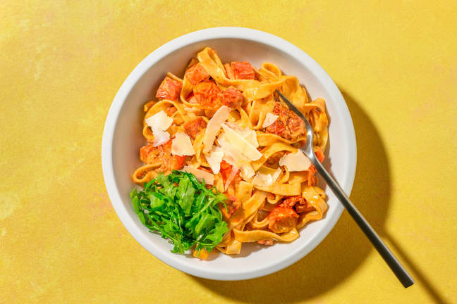 Chorizo & Semi-Dried Tomato Fasta-Pasta