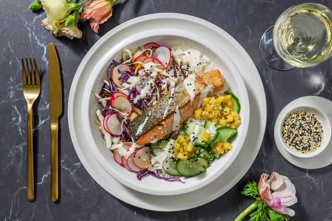 Date-Night Salmon & Ponzu Poke Bowl