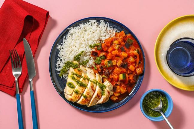 Poulet grillé & ratatouille des beaux jours