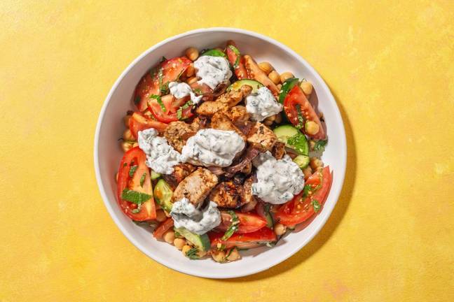 La Palmyre : poulet, pois chiches & tomate