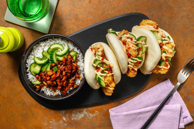 Asian Crumbed Chicken Bao