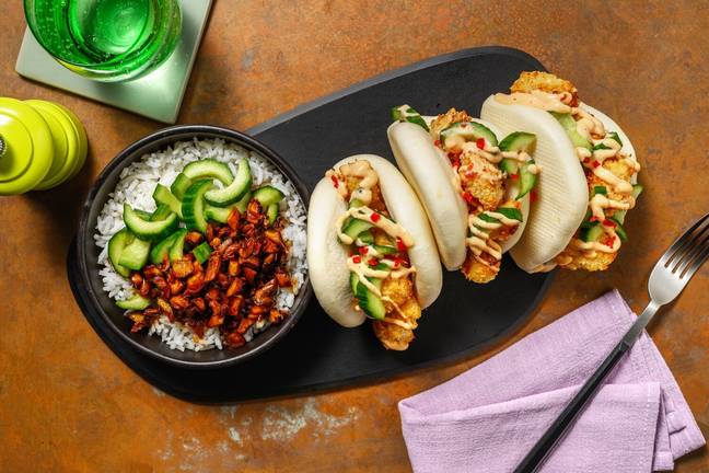 Asian Crumbed Chicken Bao