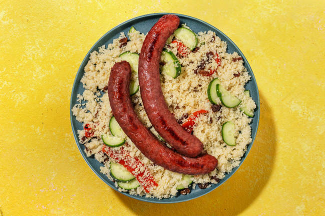 Merguez grillées & taboulé minute