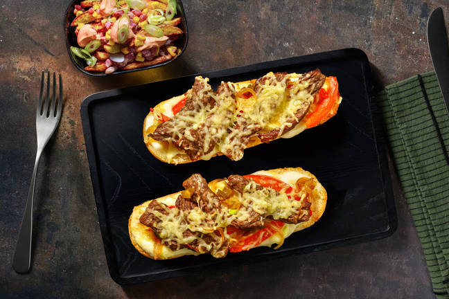 Philly Beef Sub & Bacon-Loaded Fries