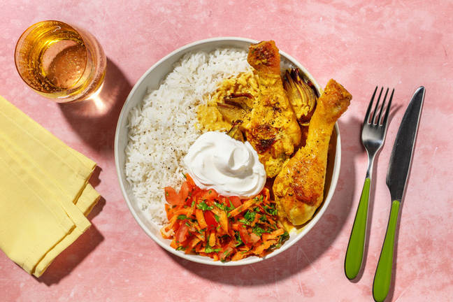 South Indian Chicken Drumstick Curry