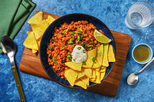 Chili-Bowl mit Shiitake Rinderhack