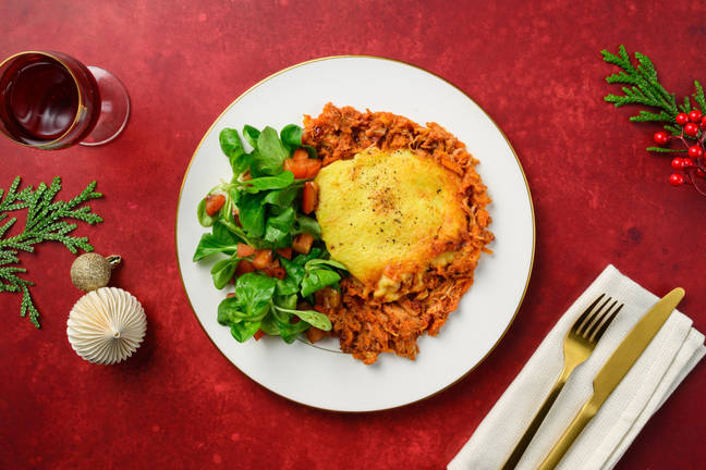 Pulled pork and Cranberry Pie